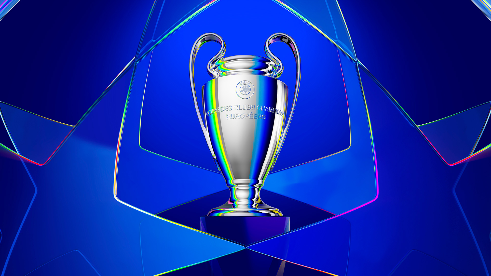 UEFA欧洲冠军联赛品牌重塑：星球与终极舞台的崭新视觉语言