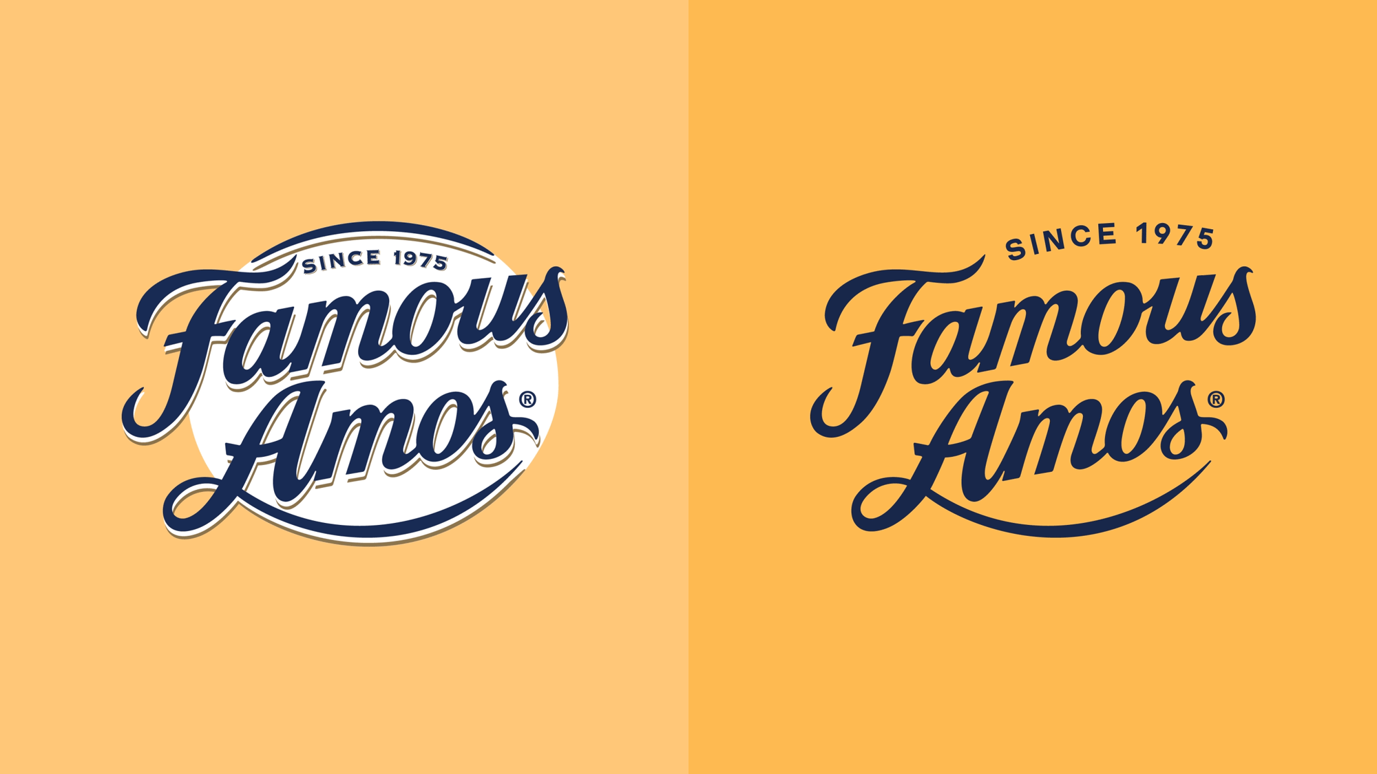 50周年品牌形象设计升级：Famous Amos 以西海岸风重塑经典零食视觉体系
