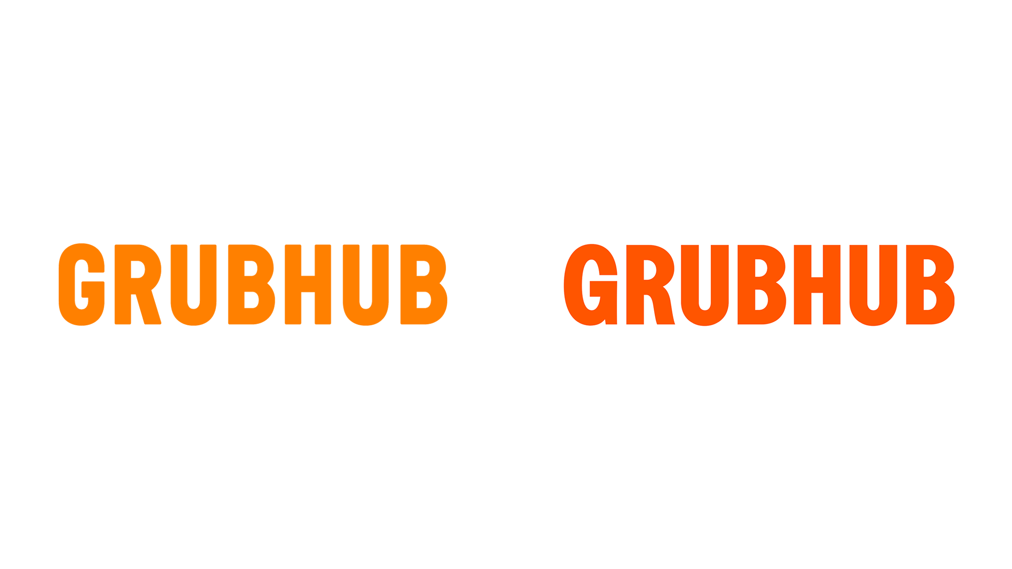 Grubhub品牌vi设计解析：外卖平台如何用视觉革新抢占千亿级市场