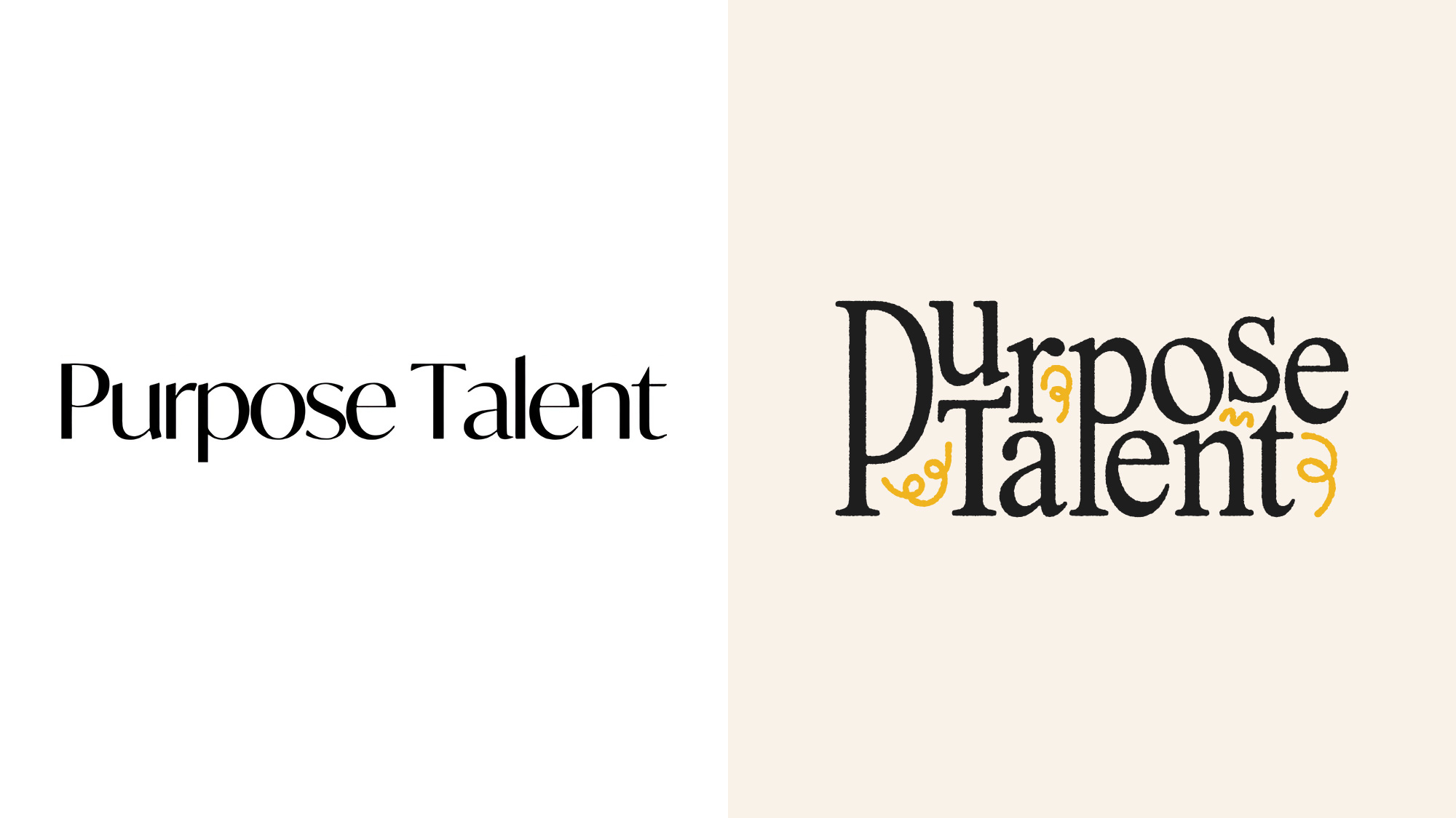 人才服务行业VI设计：Purpose Talent品牌重塑的视觉盛宴